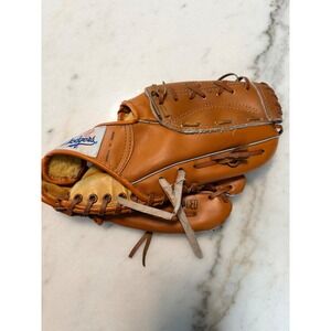 Vintage Los Angeles Dodgers Baseball Glove Carnation Diaries 2606 Tan Leather‎